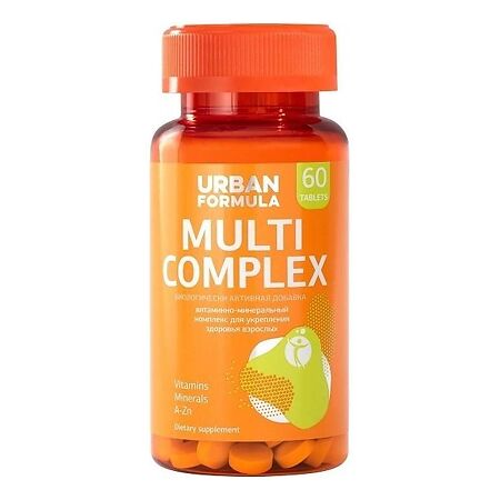 Urban Formula Multi Complex/Мульти Комплекс таблетки массой 630 мг 60 шт