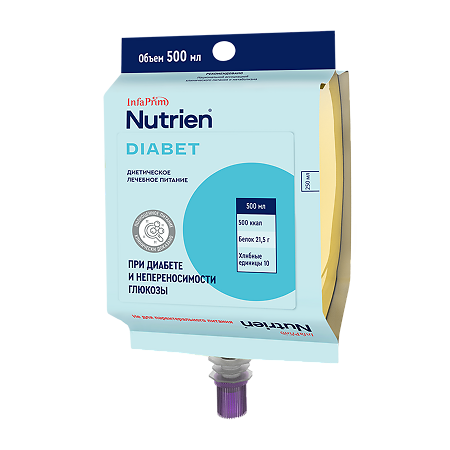 Нутриэн Диабет жидкое (зондовое) лечебное питание 0,5 л 1 шт