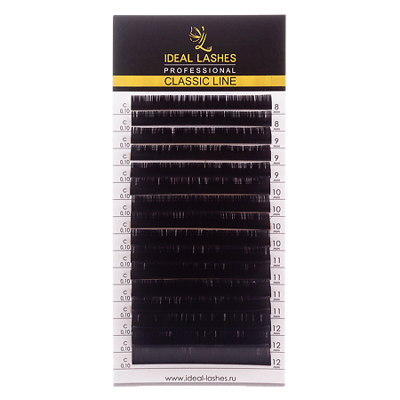 Ideal Lashes Ресницы Classic Line микс 16 линий C 0.10* 8-12 1 шт