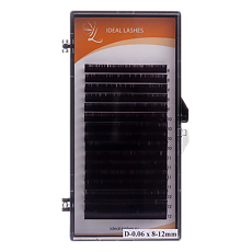 Изображение товара Ideal Lashes Ресницы Classic Line микс 16 линий D 0.06* 8-12 1 шт