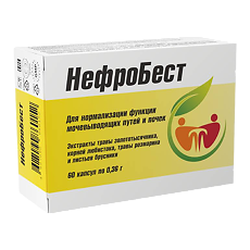 Купить НефроБест капсулы по 0,36 г 60 шт цена
