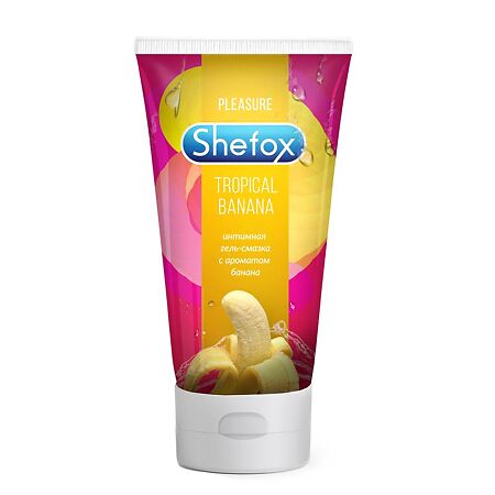 Shefox Интимная гель-смазка Тропический банан 50 мл 1 шт