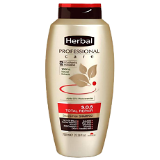 Купить Herbal Professional Шампунь для поврежденных волос Тотальное восстановление SOS Total Repair 750 мл 1 шт цена