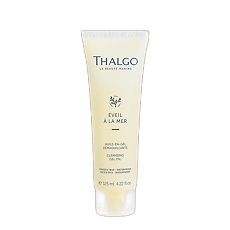 Купить Thalgo Eveil A La Mer Гель-масло для снятия макияжа очищающее с трансформирующейся текстурой 125 мл 1 шт цена