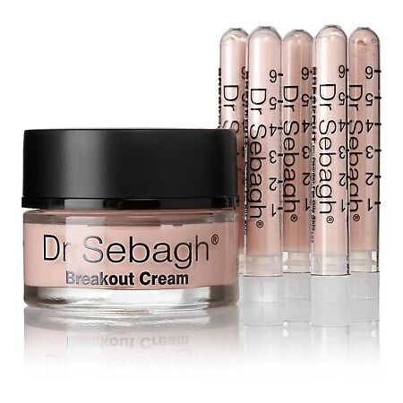 Dr.Sebagh Комплекс Breakout Antibacterial Powder  + Breakout Cream 5 х 1,95г 1 уп