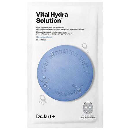 Dr.Jart+ Vital Hydra Solution Dermask Маска для лица очищающая 27 г 5 шт