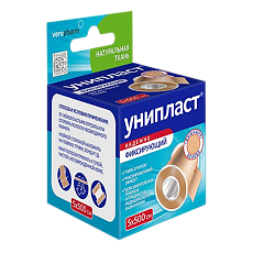 Купить Лейкопластырь Унипласт фиксирующий на тканевой основе 5х500 см 1 шт цена