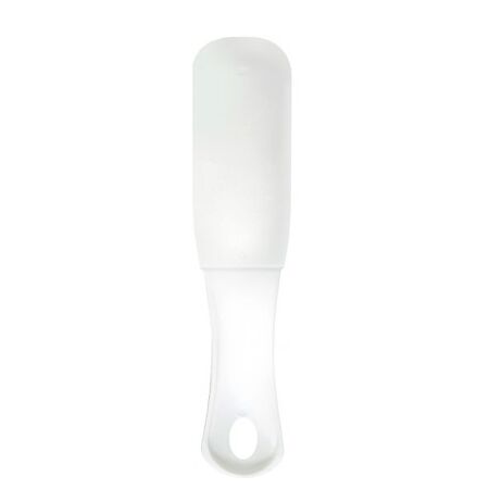 Solomeya Педикюрная пилка White Opal с микромассажем Белый опал 80/150 1 шт