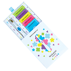 Купить MontCarotte Набор детский подарочный Голубой Ассорти 1 шт цена