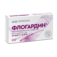 Изображение товара Флогардин таблетки покрыт.плен.об. 60 мг 10 шт