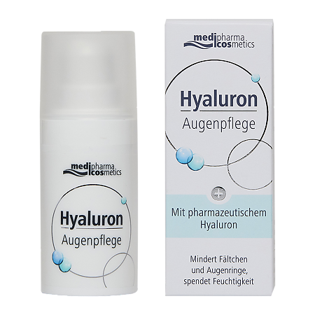 Medipharma Cosmetics Hyaluron Крем для кожи вокруг глаз 15 мл 1 шт