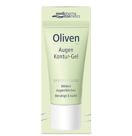 Изображение товара Уход за кожей вокруг глаз Medipharma Oliven гель 15 мл легкая текстура антиоксидант