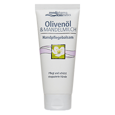 Купить Medipharma Cosmetics Olivenol Бальзам для рук с миндальным маслом 100 мл 1 шт цена