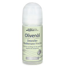 Купить Medipharma Cosmetics Olivenol Дезодорант роликовый Средиземноморская свежесть 50 мл 1 шт цена