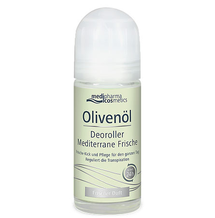 Изображение товара Medipharma Cosmetics Olivenol Дезодорант роликовый Средиземноморская свежесть 50 мл 1 шт