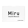 Контактные линзы мягкие Miru 1 month Menicon -3,25/8,3/6 шт. на месяц