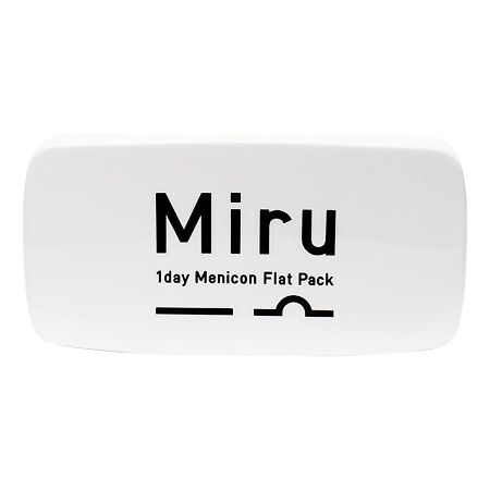 Контактные линзы Miru 1day Menicon Flat Pack -4,75/8,6/30 шт. однодневные