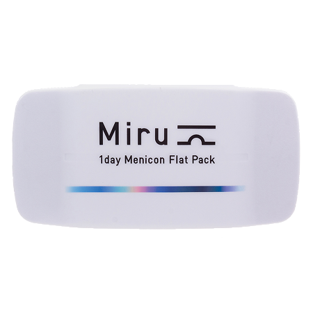 Контактные линзы Miru 1day Menicon Flat Pack -5,50/8,6/30 шт. однодневные