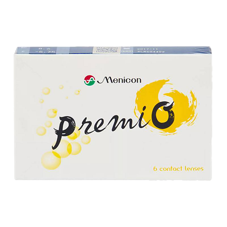 Контактные линзы Premio -2,25/8,3/6 шт мягкие двухнедельные