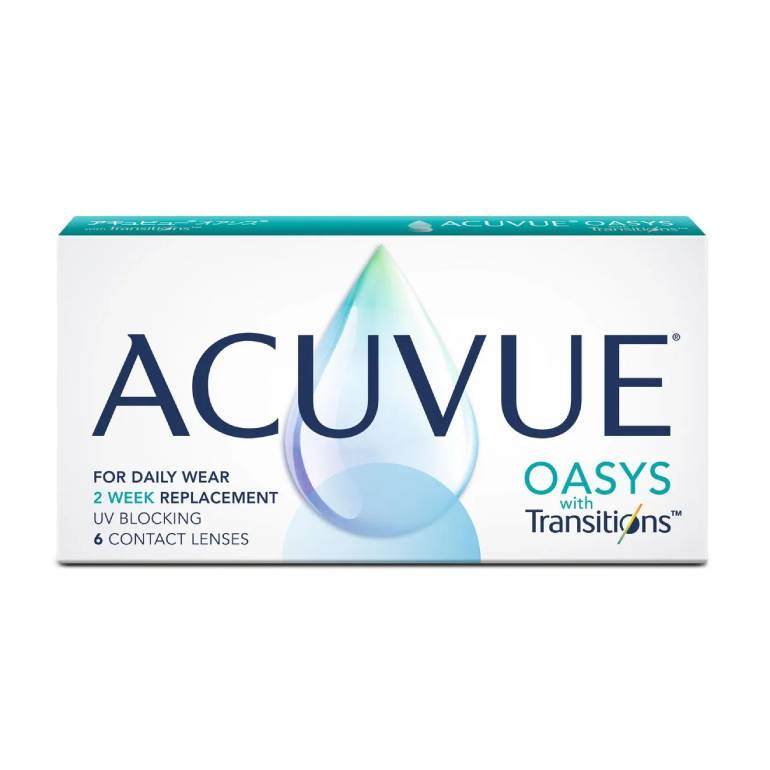 Контактные линзы Acuvue Oasys with Transitions 6 шт/-4.50/8.4/2 недели ...
