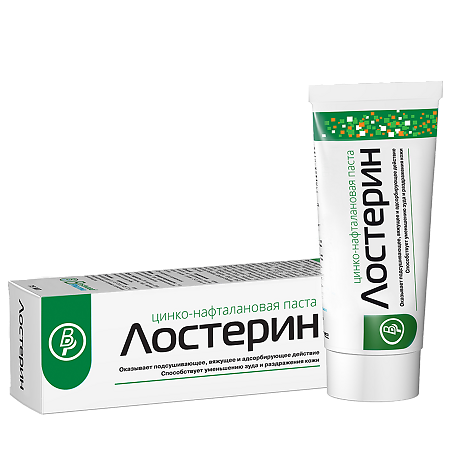 Изображение товара Лостерин Цинко-нафталановая паста 50 мл 1 шт