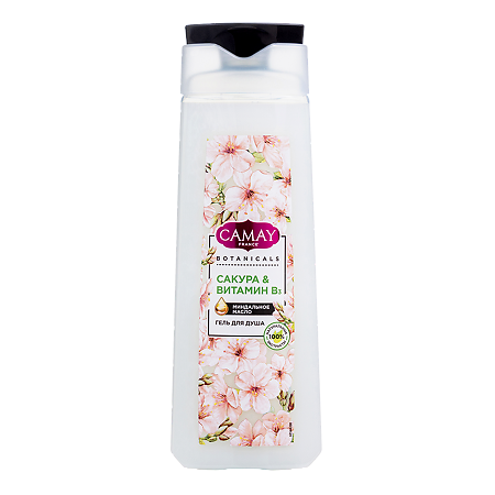 Camay Botanicals Гель для душа Японская сакура 250 мл 1 шт