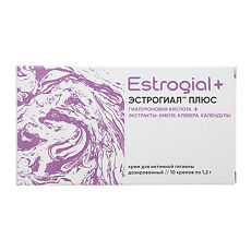 Изображение товара Эстрогиал Плюс крем для интимной гигиены дозированный 10 шт