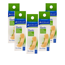 Купить Ecoplast Набор эластичных пластырей Elastic mini 72х19 8 шт цена