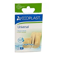 Купить Ecoplast Набор полимерных пластырей Universal 16 шт цена
