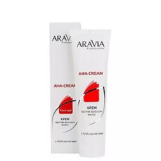 Купить Aravia Professional Крем против вросших волос с АНА кислотами туба 100 мл 1 шт цена