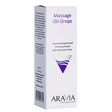 Купить Aravia Professional Скульптурирующий oil-концентрат для массажа лица Massage Oil-Drops 50 мл 1 шт цена