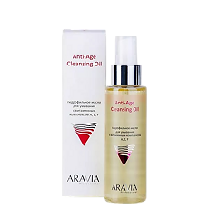 Купить Aravia Professional Гидрофильное масло для умывания с витаминным комплексом АЕF Anti-Age Cleansing Oil 110 мл 1 шт цена
