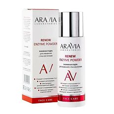 Купить Aravia Laboratories Энзимная пудра для умывания с РНА-кислотами Renew Enzyme Powder 150 мл 1 шт цена