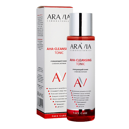 Изображение товара Aravia Laboratories Тоник очищающий с AHA-кислотами AHA-Cleansing Tonic 250 мл 1 шт