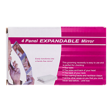 Купить Ypsed Зеркало косметическое 4-х панельное для нанесения камуфляжа 1 шт цена