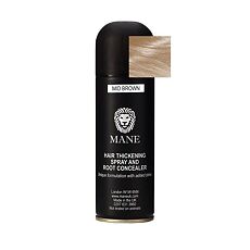 Купить Mane Камуфляж для волос аэрозольный Medium Brown средне-коричневый 100 мл 1 шт цена