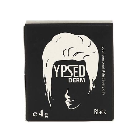 Ypsed Derm Пудра-камуфляж для волос Black черный 4 г 1 шт