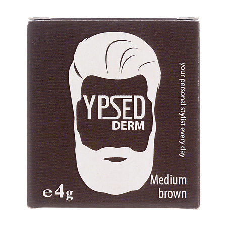 Ypsed Derm Пудра-камуфляж для волос Мedium brown средне-коричневый 4 г 1 шт