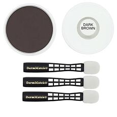 Купить DermMatch Загуститель волос пудра Black черный 40 г 1 шт цена