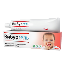 Купить Вибургель гель для ухода за деснами при прорезывании зубов 10 г 1 шт цена