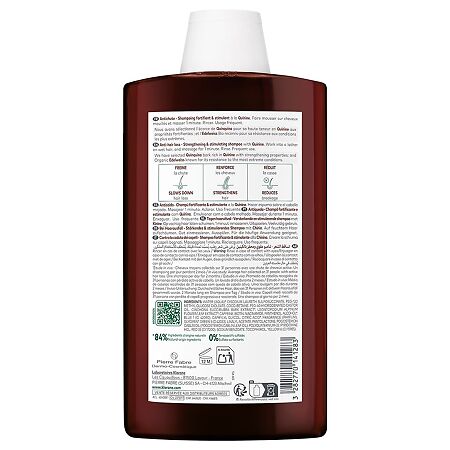 Klorane шампунь с экстрактом Хинина и экстрактом Эдельвейса 400 мл 1 шт