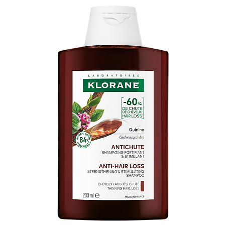Изображение товара Klorane шампунь с экстрактом Хинина и экстрактом Эдельвейса 200 мл 1 шт