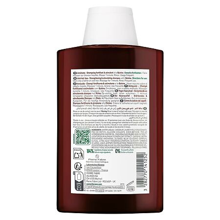 Klorane шампунь с экстрактом Хинина и экстрактом Эдельвейса 200 мл 1 шт