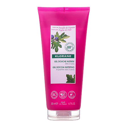 Изображение товара Klorane гель для душа питальный Нежный инжир с органическим маслом Купуасу 200 мл
