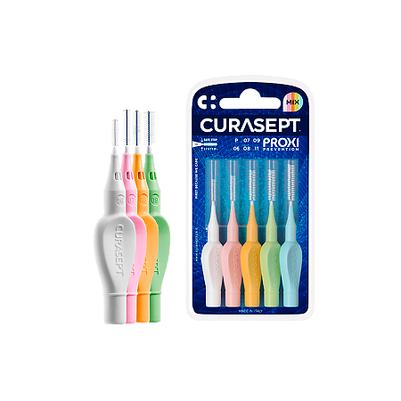 Изображение товара Curasept Proxi Prevention Mix Набор межзубных ершиков 5 шт