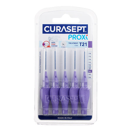 Изображение товара Curasept Proxi T21 Purple межзубной ершик 1 шт