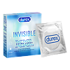 Презервативы Durex Invisible XXL из натурального латекса ультратонкие 3 шт