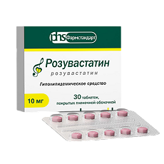 Купить Розувастатин таблетки покрыт.плен.об. 10 мг 30 шт цена