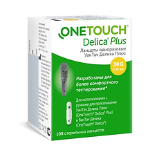 Купить One Touch Ланцеты Delica Plus 100 шт цена