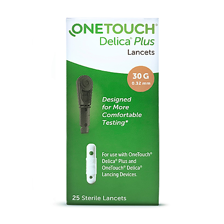 One Touch Ланцеты Delica Plus 25 шт